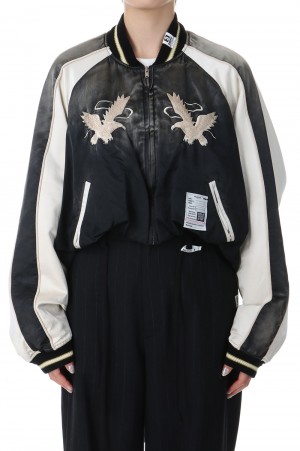 SOUVENIR JACKET-BLACK(K13BL211)*