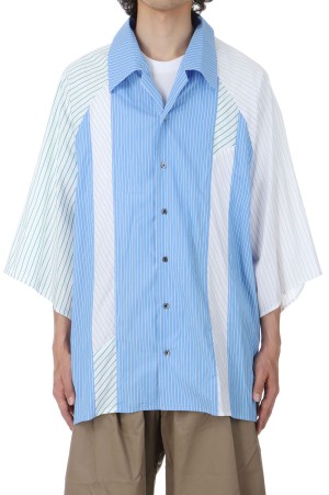 POPLIN SHORT SLEEVE SHIRTS - MULTI (WM09-SH251091)
