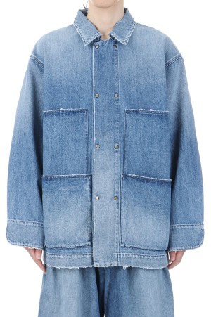 MBL DENIM COVERALL - USED WASH (MBL-COL)