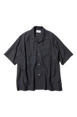 2P Sports Open Shirts S/S Tropical - Charcoal (U25S-01-0001)