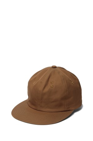 6P Cap for Sweaty Gabardine - Brown (U25S-41-0002)