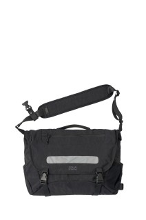 Overdyed Nylon Messenger Bag - Black (SD25S-BG03)