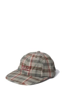 Classic Logo Madras Plaid Cap - Olive Plaid (SD25S-CP05)