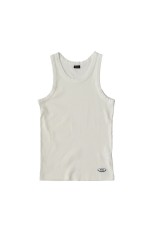Oval Logo Tank Top - White (SD25S-CT12)