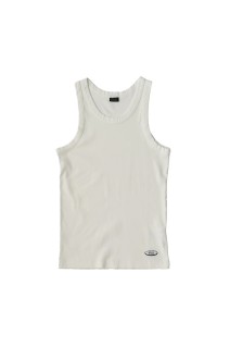 Oval Logo Tank Top - White (SD25S-CT12)