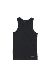 Oval Logo Tank Top - Black (SD25S-CT12)