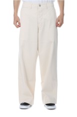 SELVEDGE WEAPON WIDE TROUSERS - NATURAL (GL42426)