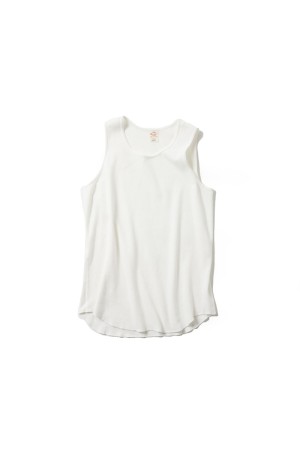 30/- LIGHT THERMAL TANKTOP - OFF WHITE (GL79485)