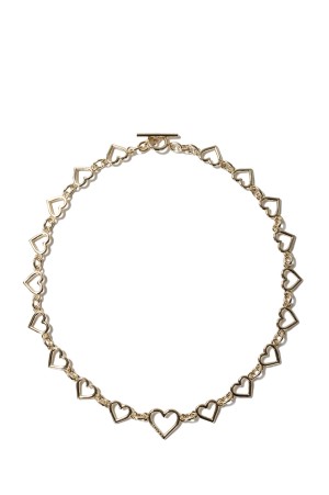 Heart Shaped Necklace - GOLD (S3.5-1108)