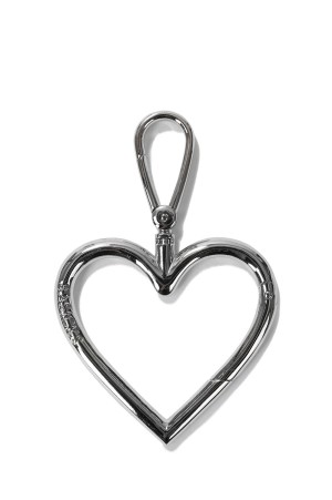 Heart Key Ring - SILVER (S-1103)
