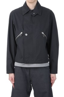 DRAWCORD BLOUSON - CHARCOAL (SS25-BZ-103-02)