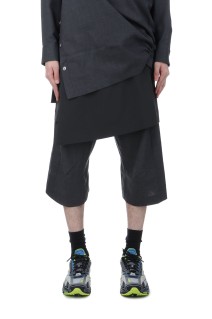 WRAPPED SKIRT - CHARCOAL (SS25-SKT-101-02)