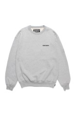 HEAVY WEIGHT CREW NECK SWEAT SHIRT / GRAY (25SSE-WMC-SS03)