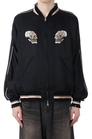 Skul Ska Vintage Jumper - Black (25SS JKT10)