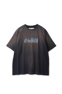 Alien Vintage Wash H-S Tee - Vintage Purple (25SS CS3)