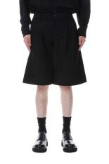 TUCKED HALF PANTS - BLACK (2251-PT50-001)