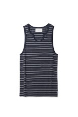 STRIPE TIGHT TANK TOP - DARK NAVY (2541000903)