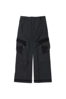EP.7 04 TROUSERS - MATTE BLACK (EP7TR4-MBK)