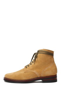 STEER SUEDE SERVICE BOOTS / MUSTARD (AB-06SS-CL-LW/MUS)