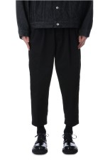T/C 2 Tuck Easy Ankle Pants - Black (CTE-24A120)