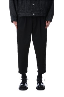 T/C 2 Tuck Easy Ankle Pants - Black (CTE-24A120)