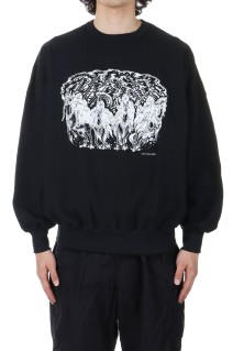 Print Sweat Crew (Magical Design(R)) - Black (CTE-24A336)
