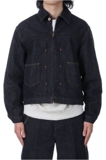 12.9oz Denim Zip Jacket - Indigo (BHS25S005)