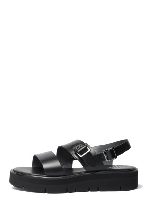 SS BELT SANDALS (GLOXI CUT MEDIUM SOLE) - BLACK (FTC2512001)