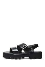 SS BELT SANDALS (TWEETY SOLE) - BLACK (FTC2512002)