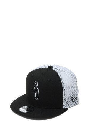9 FIFTY TRACKER - BLACK x WHITE (SQ-25SS-HT-01)