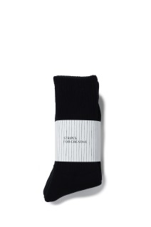 3P BASIC SOCKS - BLACK (SFCSS25AC05)