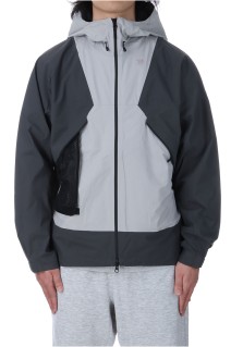 PERTEX SHIELD AIR Mountaineering Jacket - DEEP CHARCOAL / SNOW GRAY (GM05100)