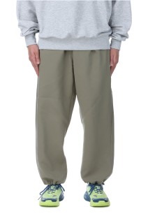 Wide Ankle Easy Pants - EARTH OLIVE (GL75183)