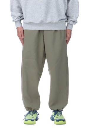Wide Ankle Easy Pants - EARTH OLIVE (GL75183)