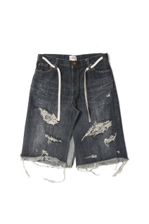 Denim Wrap Skirt - GRAY (G14PT040)