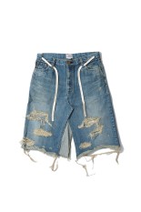 Denim Wrap Skirt - INDIGO (G14PT040)