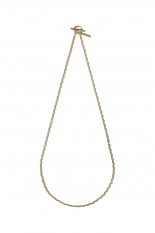 Solid Anchor Link Necklace -60cm/Gold- (XON047-60G)