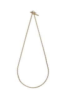 Solid Anchor Link Necklace -60cm/Gold- (XON047-60G)