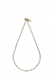 Solid Anchor Link Necklace -50cm/Gold- (XON047-50G)