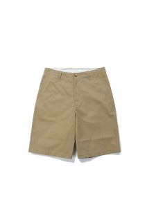 NO TUCK CHINO SHORTS - CAMEL (251-60511A)