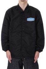 SD Stadium Logo Patch Coach Jacket - BLACK