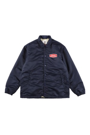 SD Stadium Logo Patch Coach Jacket - BROWN