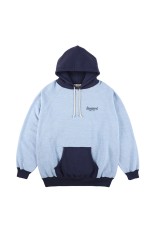 SD 88/12 Diner Logo 2Tone Hood Sweat - BLUE