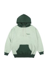 SD 88/12 Diner Logo 2Tone Hood Sweat - GREEN