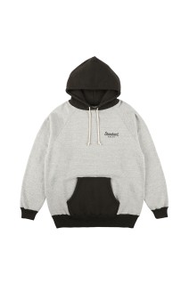 SD 88/12 Diner Logo 2Tone Hood Sweat - GRAY