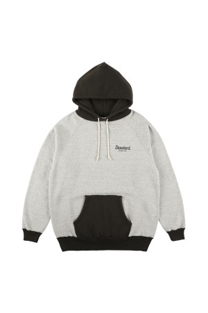 SD 88/12 Diner Logo 2Tone Hood Sweat - GRAY