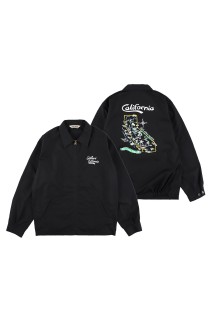 SD Souvenir Harrington Jacket - BLACK