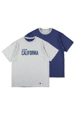 RUSSELL ATHLETIC / SD Reversible T - GRAY