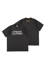 Jeff for SD US Cotton Logo T - BLACK