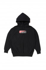 TWO TONE LOGO HOODIE / BLACK (CLG-SW 025-001)